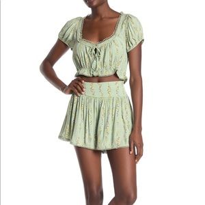 Green Two-Piece Set - Free People (Size XS)